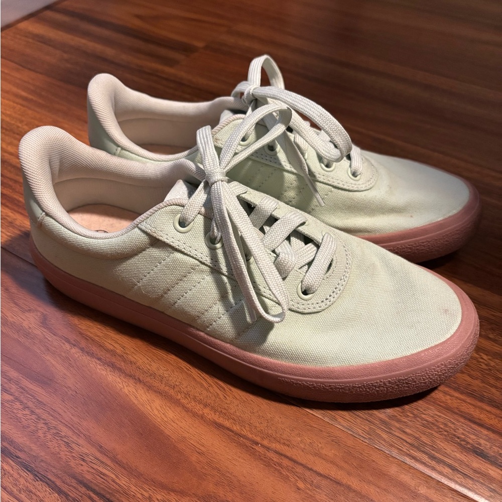 Adidas Mint Green Vulc Raid3r shoes